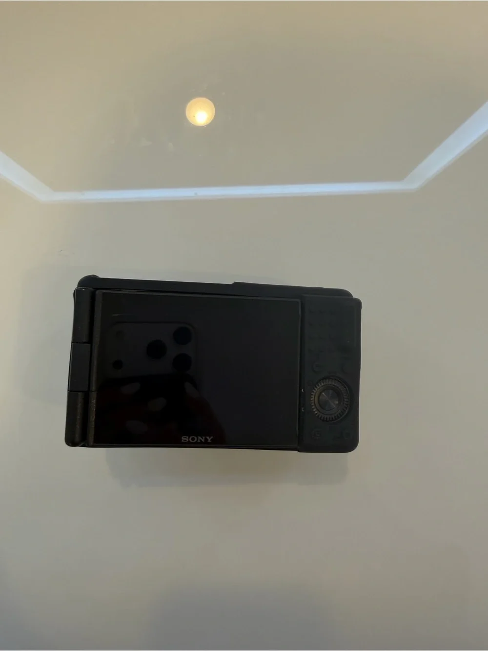 Sony Black Compact Digital Camera - Sleek Pocket-Friendly Design